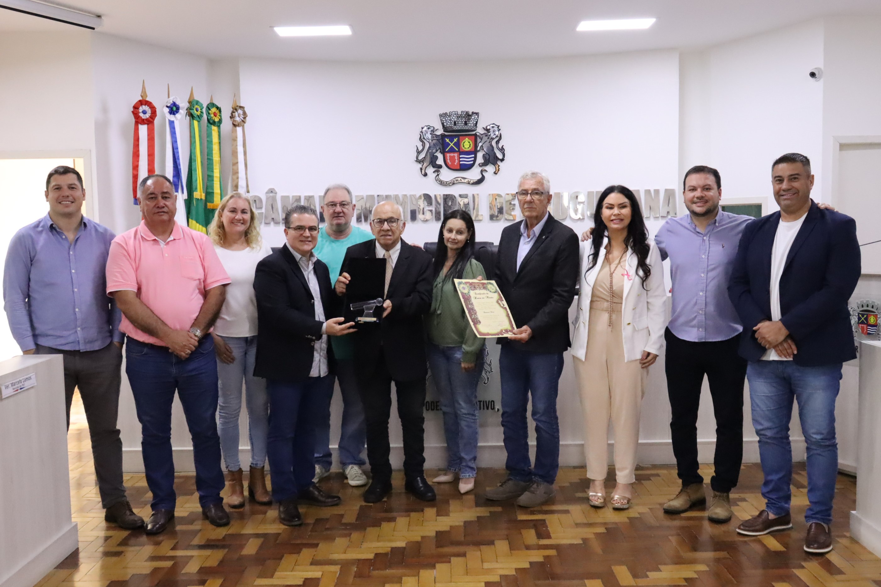 Chico Alves recebe o Troféu Imprensa 2024